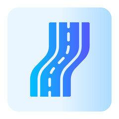 road gradient icon