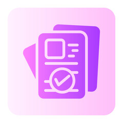 register gradient icon