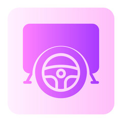 simulation gradient icon