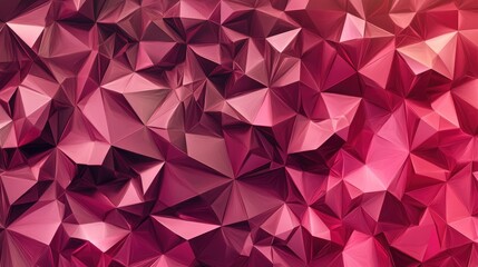 Obraz premium Low Polygonal Triangle Pattern Backdrop