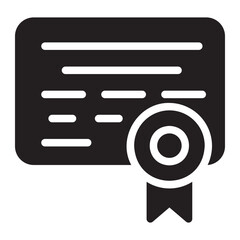 license glyph icon