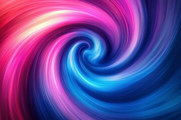 Obraz premium Abstract swirling pattern of pink, purple, and blue hues