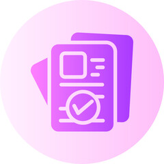 register gradient icon