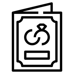 Wedding Invitation Icon
