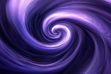 Fototapeta premium Abstract Purple and White Swirling Vortex