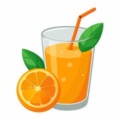 glass of orange juice