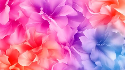 Obraz premium Pastel-colored swirling floral patterns, seamless and delicate, airy and soft, watercolor effect, perfect for digital backgrounds and stationery.