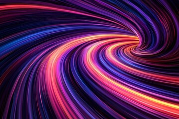 Abstract Swirling Pattern with Vibrant Colors