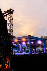 Paris city hall during the olympics, 2024