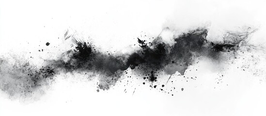 Obraz premium High Quality Grunge Ink Wash Illustration