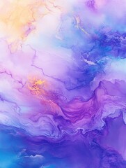 Tie Dye Artwork Watercolor Fabric Design Lavender Purple Textiles Organic Pastel Aesthetic Trendy Fantasy Painting Captivating Hand Drawn Tie Dye Style