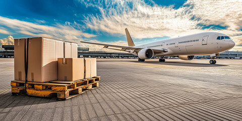 Logistics and Transport Background, Air Freight Solutions for Cargo Movement
