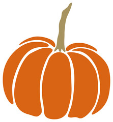Pumpkin Illustration | Autumn Design | Vector Artwork