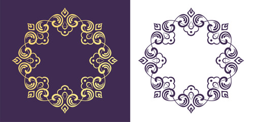 ハロウィンモチーフのデザイン素材セット