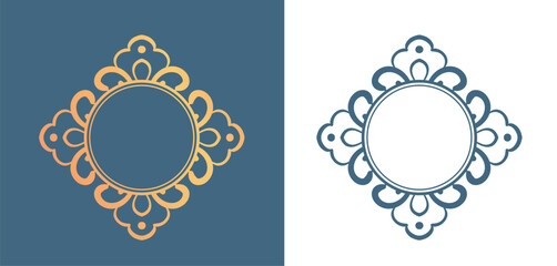 ハロウィンモチーフのデザイン素材セット