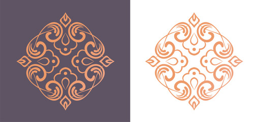 Halloween motif design material set