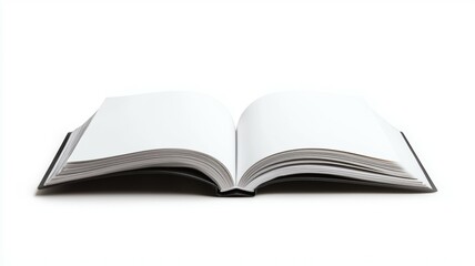 Fototapeta premium A book is open to a page with a black and white pattern