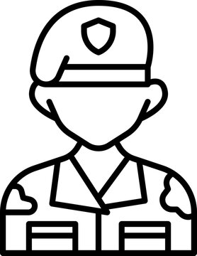 recommend clip art: Soldier icon