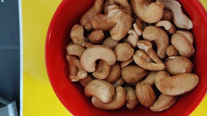 peanuts in a bowl