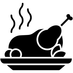 Grill Chicken Icon