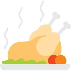 Roast Turkey Illustration