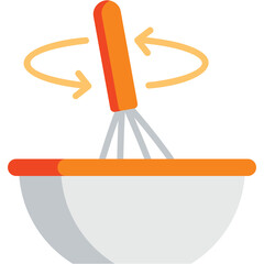 Mix All Ingredients Illustration