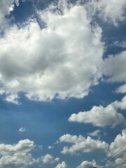 Fototapeta premium blue sky with clouds