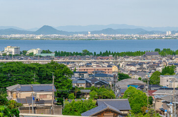 大津市の都市風景