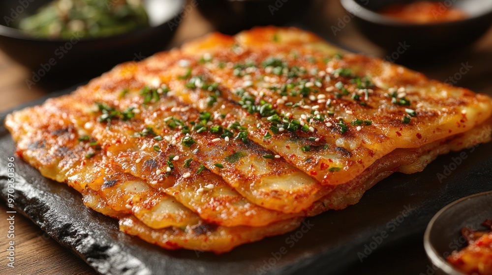 Wall mural Korean Savory Pancake - Pajeon