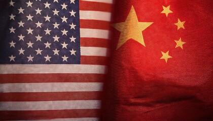 Fototapeta premium U.S.-China Relations: Understanding Global Tensions