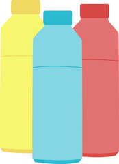 Colorful Reusable Water Bottles