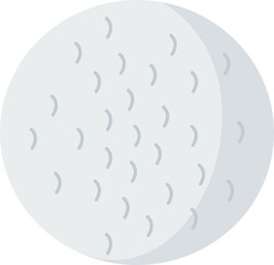 Golf Ball Flat Illustration