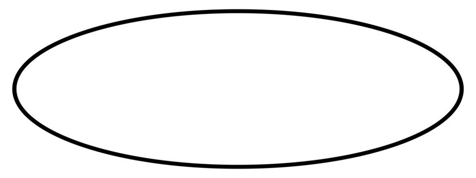 Elips circle banner