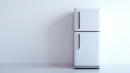 Refrigerator isolated on white background AI Generated