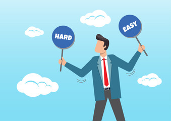 hard or easy path to career success