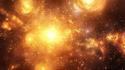 Obraz premium Stars are formed when light element atoms are subjected to intense pressure which enables nuclear fusion through a delicate balance of forces