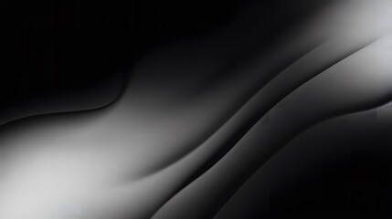 Elegant abstract gradient texture in black, gray, and white tones with subtle grain effects, ideal for modern minimalist designs, posters, banners, or website headers