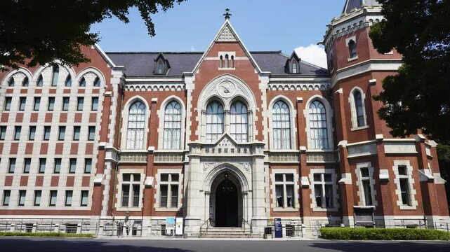 慶應義塾図書館 旧館の風景動画