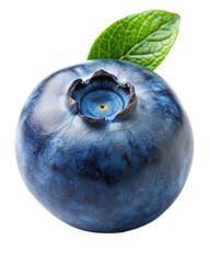Obraz premium Blueberry Image on Transparent Background - Crisp PNG for Your Design Needs