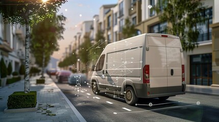 Smartphone App for Self-Driving Van: Delivering Packages to Specific Locations Within a City with GPS Tracking – The Future of Delivery Technology