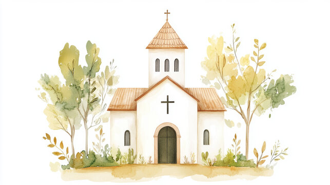 recommend clip art: Watercolor Church.