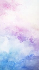 Fototapeta premium A soothing watercolor background featuring soft pastel hues of pink and blue, ideal for creative and calming designs.