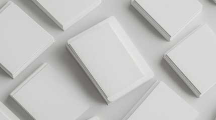 Blank Book Mockup.
