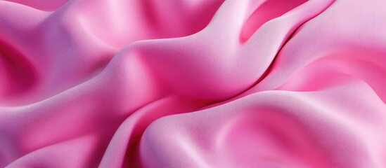 Vibrant pink textured material illustration