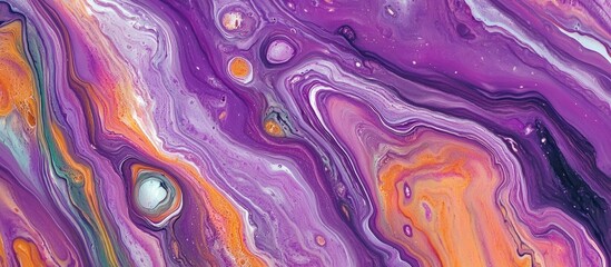 Abstract acrylic background featuring marble style paint strokes on paper Grunge texture suitable for web and game design showcasing a macro view of hand painted canvas artwork with surreal elemen