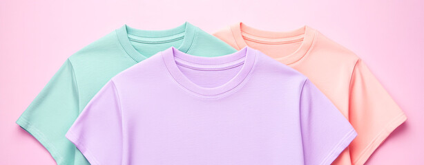 Serene Minimalist Pastel Background for Classic T-shirt Designs with Silhouette Texture