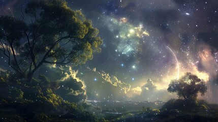 Nature and Astronomy: A Landscape Adventure Outdoors