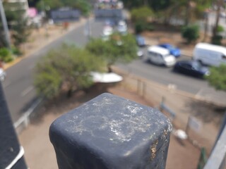 Bridge at a crossroads in the city, Puente en un cruce en la ciudad 582