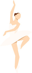 Ballerina Clipart Illustration