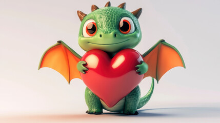 Dragon with Heart.